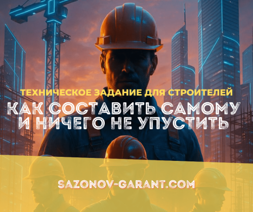 Техническое задание (ТЗ) для строителей: как составить самому и ничего не упустить